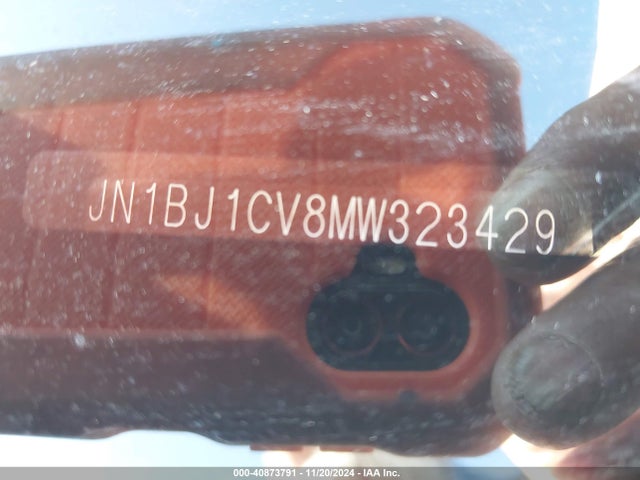 JN1BJ1CV8MW323429 Nissan Rogue Sport Sl Fwd Xtronic Cvt