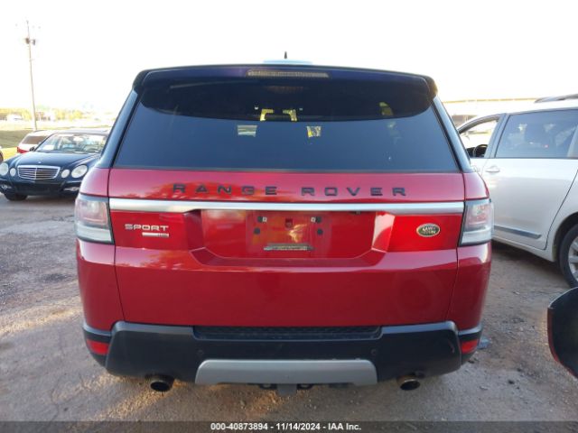SALWR2VF0FA535673 Land Rover Range Rover Sport 3.0l V6 Supercharged Hse
