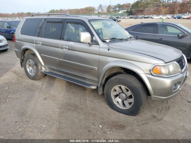2001 MITSUBISHI MONTERO SPORT JA4MT41R91P002846 Photo 0