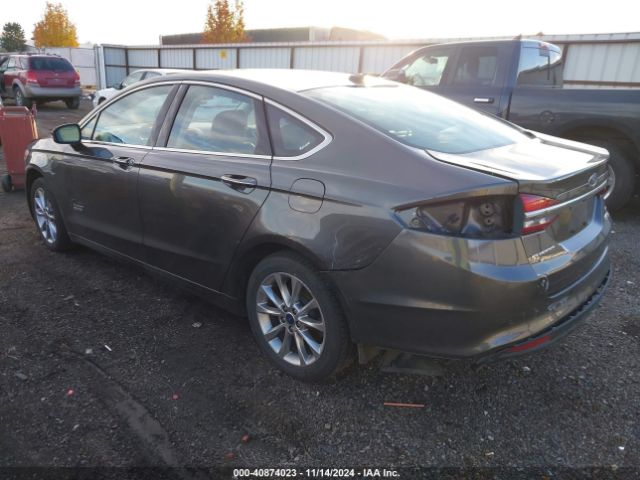 3FA6P0PU3JR262441 Ford Fusion Energi Se Luxury