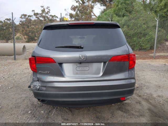 5FNYF5H31GB021612 Honda Pilot Ex