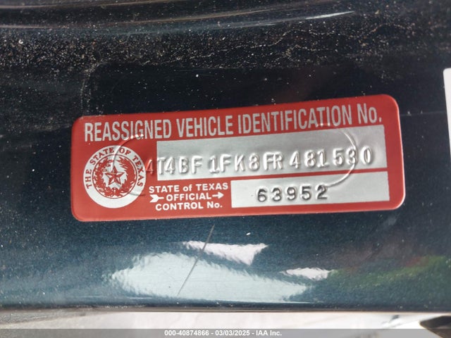 Toyota CAMRY LE 2015 4T4BF1FK8FR481530 Image 9