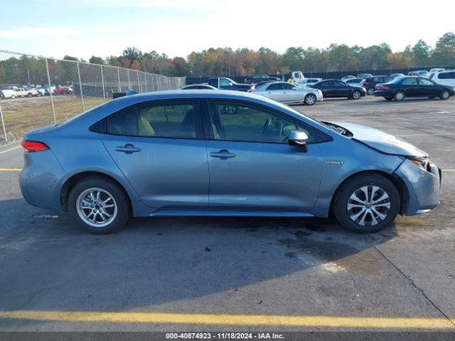 JTDEBRBE6LJ015274 Toyota Corolla Hybrid Le