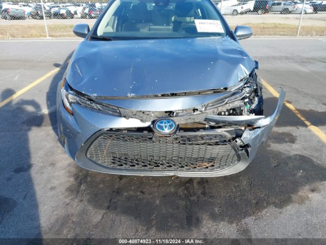 JTDEBRBE6LJ015274 Toyota Corolla Hybrid Le