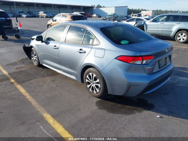 JTDEBRBE6LJ015274 Toyota Corolla Hybrid Le