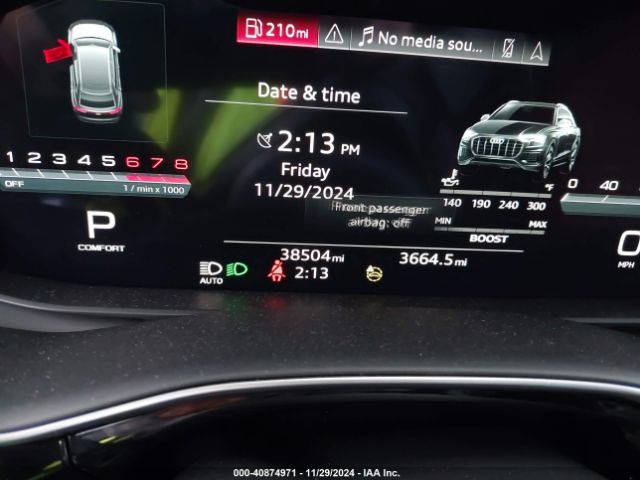 WA1AWBF16ND008578 Audi Sq8 Premium Plus Tfsi Quattro Tiptronic