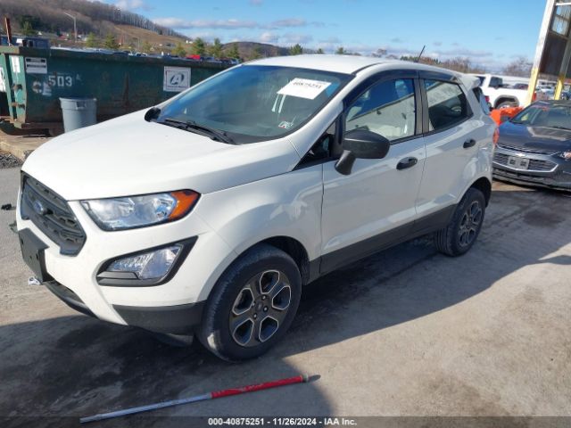 MAJ6S3FLXMC455455 Ford ECOSPORT S