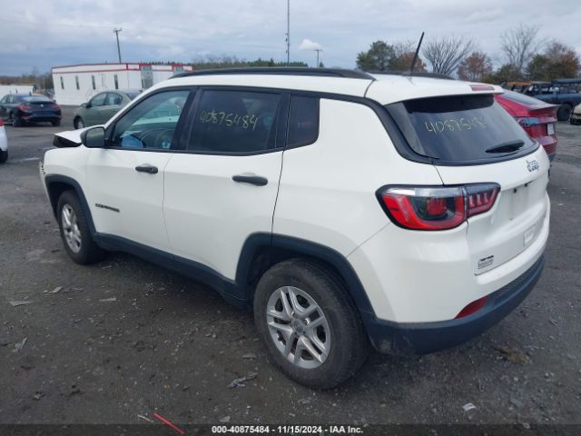 3C4NJCAB8JT327738 Jeep Compass Sport Fwd