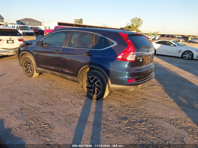 Honda CR-V SE 2016 2HKRM3H47GH534257 Image 3