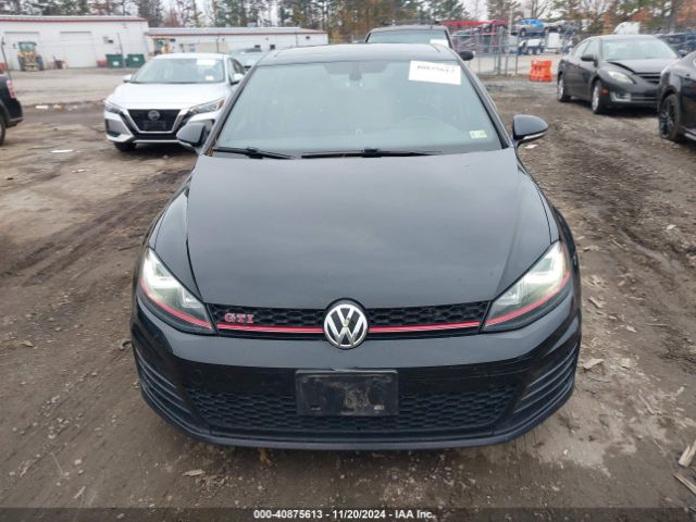 3VW447AU6GM001545 Volkswagen Golf Gti Autobahn W/performance Package 4-door