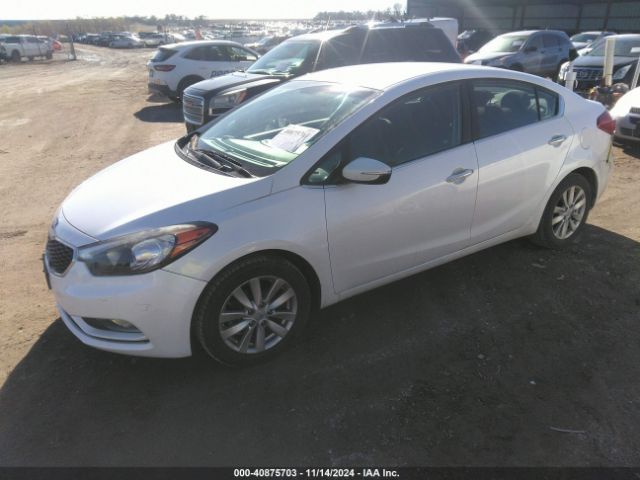 KNAFX4A81E5106546 KIA FORTE EX