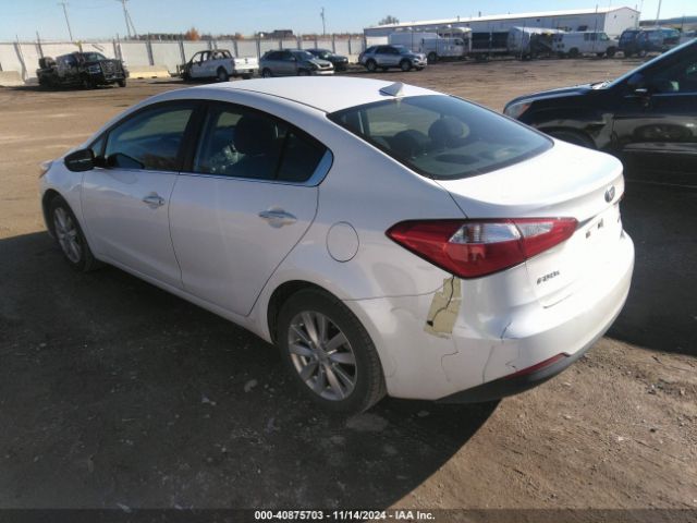 KNAFX4A81E5106546 KIA FORTE EX