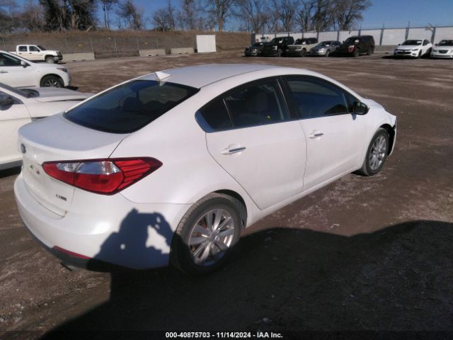KNAFX4A81E5106546 KIA FORTE EX
