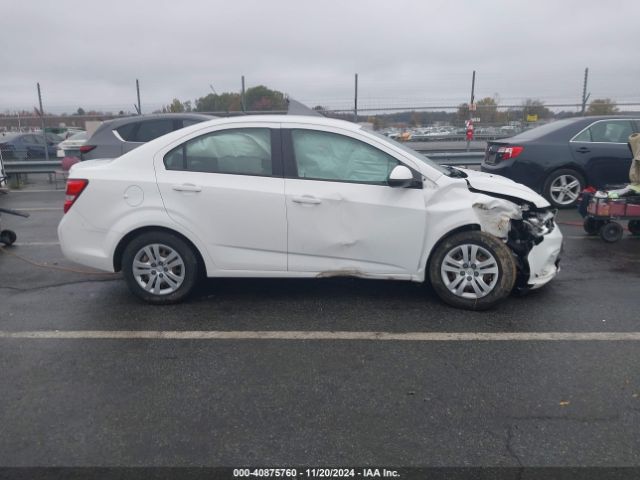 1G1JB5SH0H4163422 Chevrolet Sonic Ls Auto