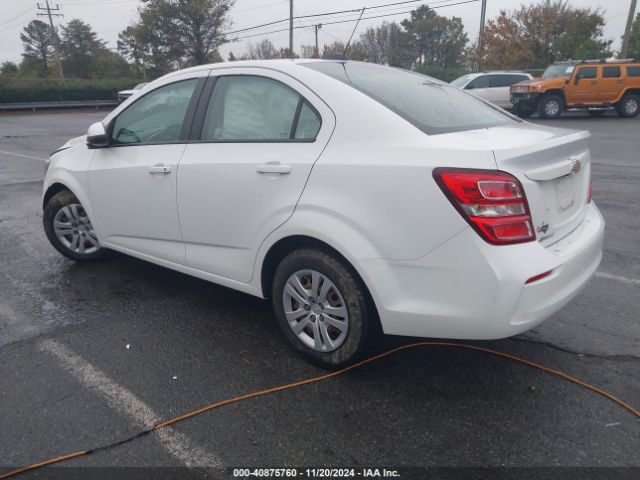 1G1JB5SH0H4163422 Chevrolet Sonic Ls Auto