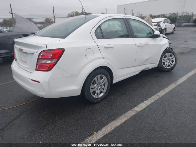 1G1JB5SH0H4163422 Chevrolet Sonic Ls Auto