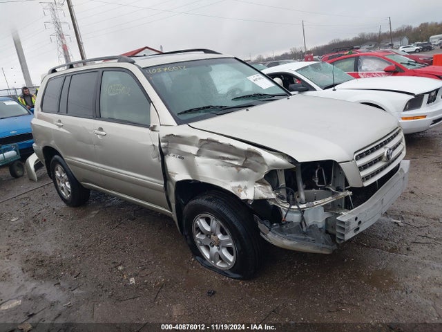 Продаж на аукціоні авто 2003 Toyota Highlander Limited V6, vin: JTEHF21A930119315, номер лоту: 40876012
