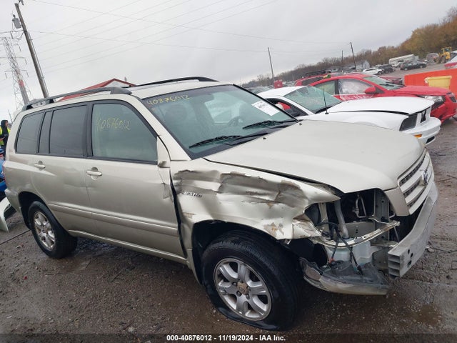 Продаж на аукціоні авто 2003 Toyota Highlander Limited V6, vin: JTEHF21A930119315, номер лоту: 40876012