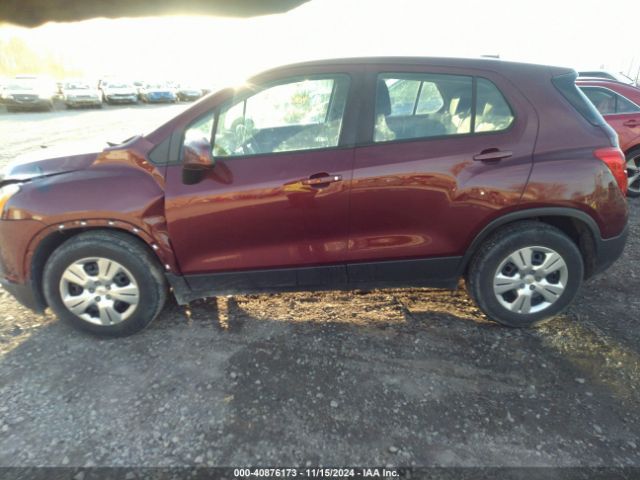 3GNCJKSBXGL279417 Chevrolet Trax 1ls