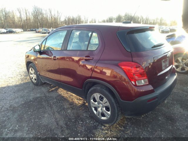 3GNCJKSBXGL279417 Chevrolet Trax 1ls