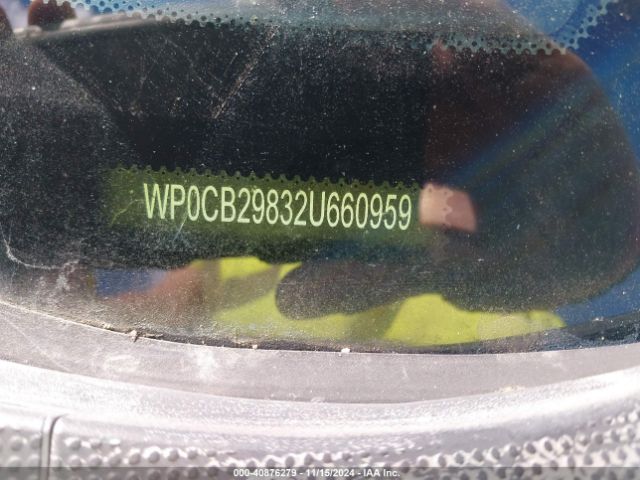 2002 PORSCHE BOXSTER WP0CB29832U660959 Photo 8