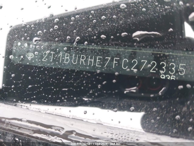 Toyota COROLLA LE 2015 2T1BURHE7FC272335 Image 9