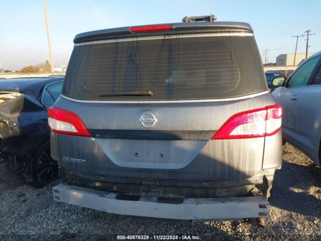 JN8AE2KP6F9130353 Nissan Quest Platinum/s/sl/sv