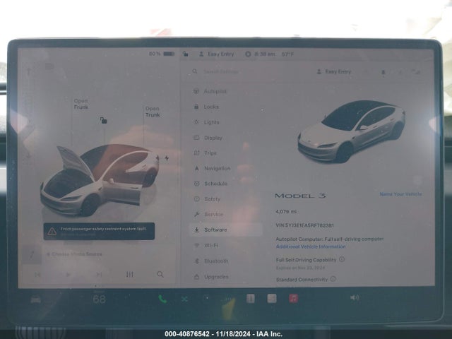 Tesla Model 3 Rear-wheel Drive 2024 5YJ3E1EA5RF782381 Image 17