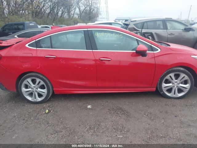 1G1BG5SM9G7299306 Chevrolet Cruze Premier Auto