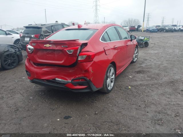 1G1BG5SM9G7299306 Chevrolet Cruze Premier Auto