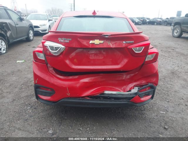1G1BG5SM9G7299306 Chevrolet Cruze Premier Auto