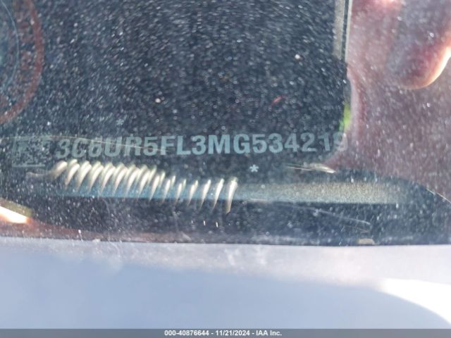 3C6UR5FL3MG534219 RAM 2500 Laramie  4x4 6'4 Box