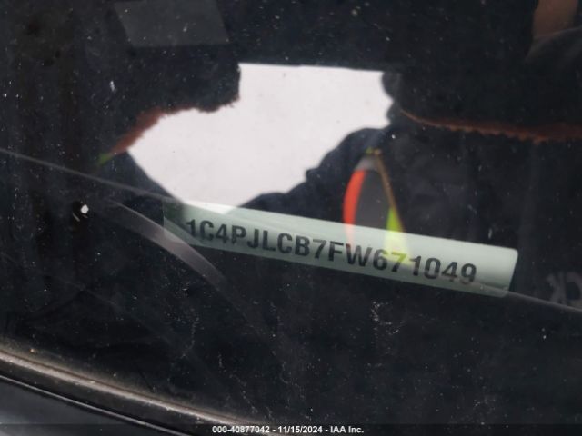 1C4PJLCB7FW671049 Jeep Cherokee Latitude