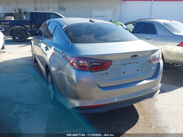 KNAGN4AD3E5075940 KIA Optima Hybrid Ex