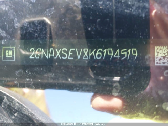 Chevrolet EQUINOX LS 2019 2GNAXSEV8K6194519 Image 9