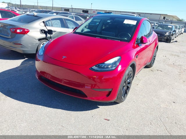 2022 TESLA MODEL Y 7SAYGDEE0NF437826 Photo 1