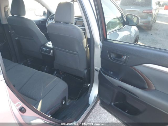5TDZZRFH7HS200526 Toyota Highlander Le