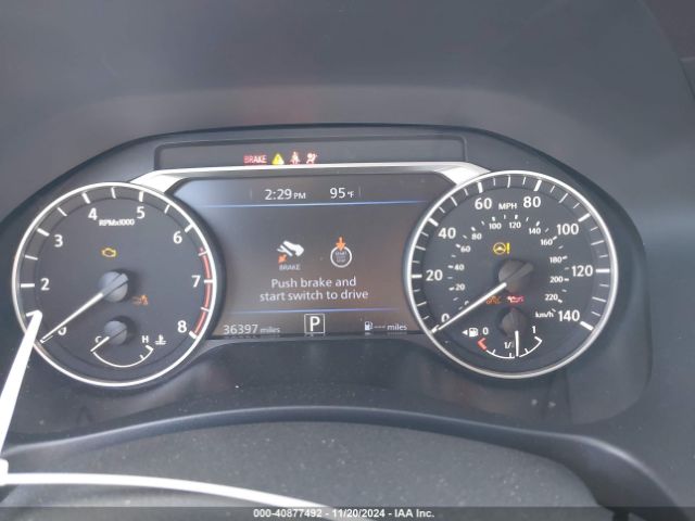 1N4BL4DV3NN384790 Nissan Altima Sv Fwd