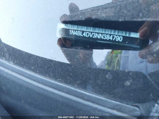 1N4BL4DV3NN384790 Nissan Altima Sv Fwd