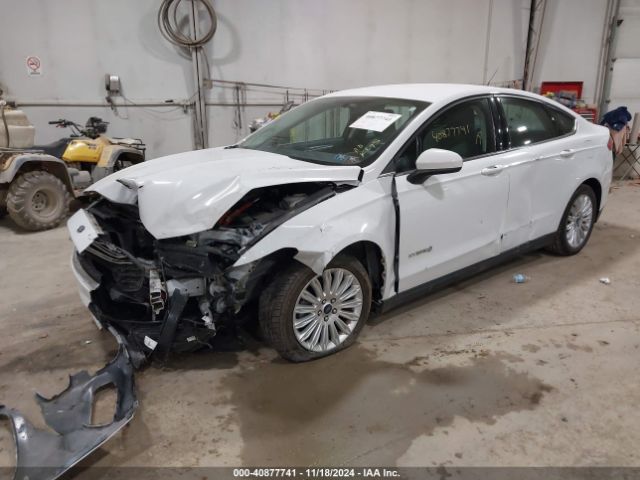 3FA6P0UU8FR167949 Ford Fusion Hybrid S