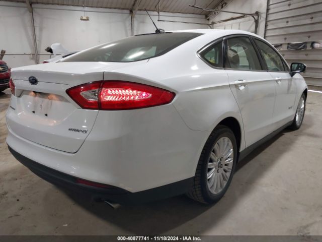 3FA6P0UU8FR167949 Ford Fusion Hybrid S