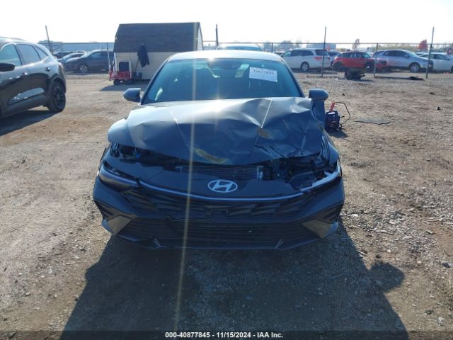 KMHLM4DJ4RU113981 Hyundai Elantra Hybrid Blue