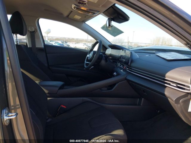 KMHLM4DJ4RU113981 Hyundai Elantra Hybrid Blue