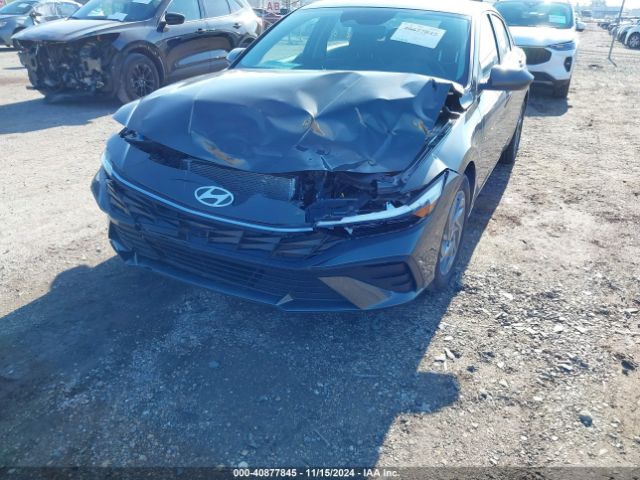 KMHLM4DJ4RU113981 Hyundai Elantra Hybrid Blue
