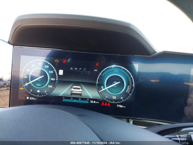 KMHLM4DJ4RU113981 Hyundai Elantra Hybrid Blue