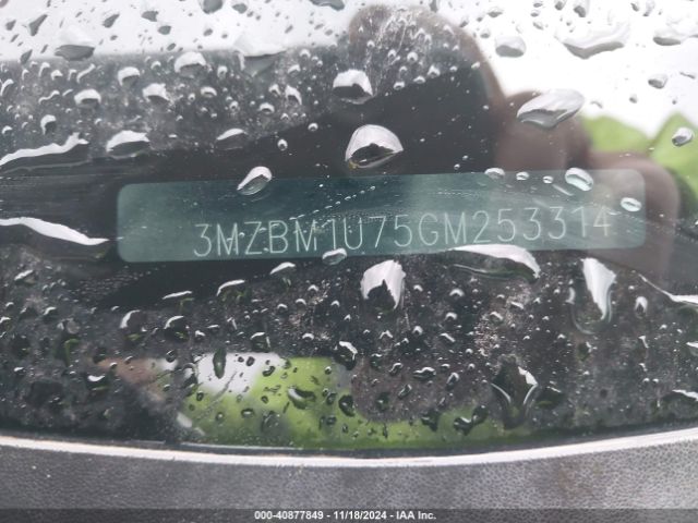 3MZBM1U75GM253314 Mazda MAZDA3
