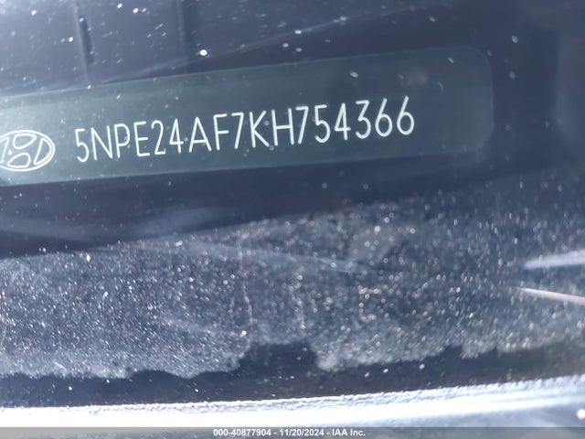 5NPE24AF7KH754366 Hyundai SONATA SE