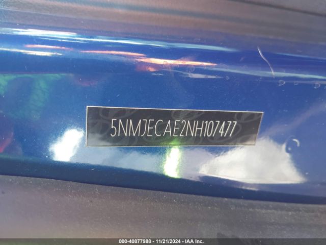 5NMJECAE2NH107477 Hyundai Tucson Limited