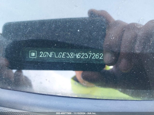 Chevrolet Equinox Premier 2017 2GNFLGE38H6237262 Image 9