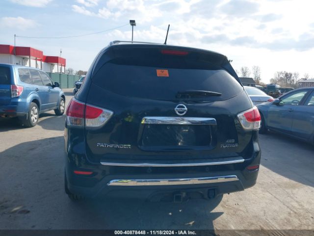5N1AR2MM6EC708032 Nissan Pathfinder Platinum